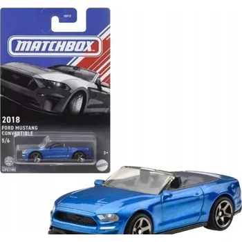 autíčko MATCHBOX Americké Kabriolety - 2018 Ford Mustang Kabriolet