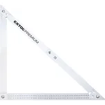 Úhelník stavařský skládací, 600mm, hliníkový EXTOL PREMIUM