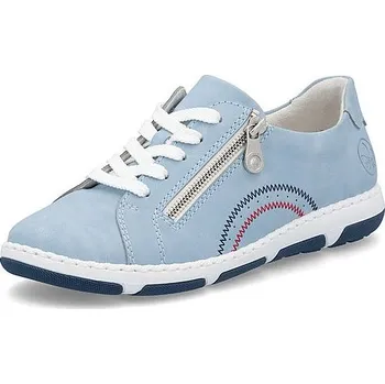 Dámské tenisky RIEKER dámské kožené tenisky 42424-10 ciel 42