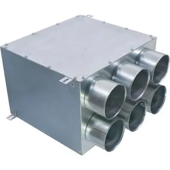 Příslušenství pro vzduchotechniku MAT Distribuční box přímý DB2-6X90/125