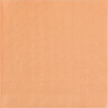 Papírový ubrousek Ubrousky korálové 33cm 25ks