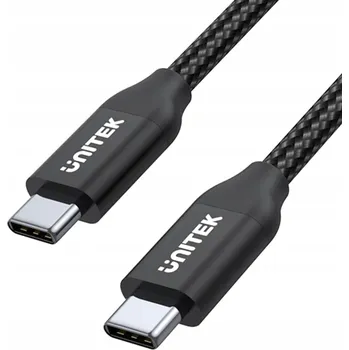 Datový kabel Kabel Unitek USB typ C - USB typ C 2 m černý