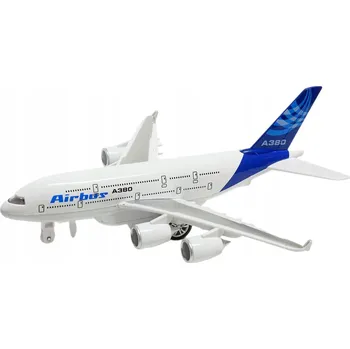 autíčko Letadlo model v měřítku Airbus A-380, světlo, zvuk