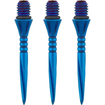 Příslušenství pro šipky Unicorn Kovové hroty - Volute Converta Points - Blue - 27 mm