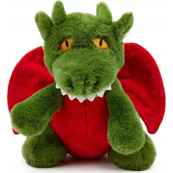 plyšák ZAPPI CO Plyšový Zelený Drak 21 cm Ekologická Plyšový Mazlíček Přítulníček Pro Miminka