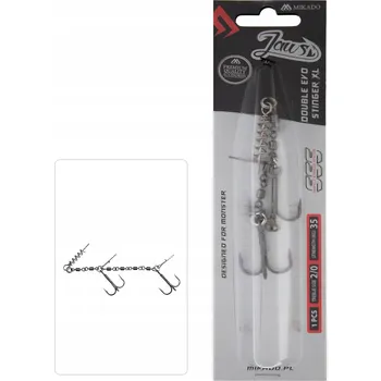 Rybářský háček Spinningové háčky Mikado HDJ-12-02 1 ks