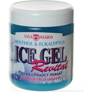 Masážní přípravek ICE GEL CHLADIVÝ 250 ml