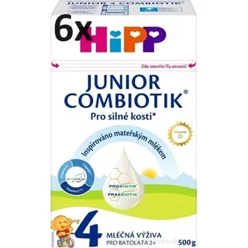 Kojenecká výživa HiPP 4 JUNIOR Combiotik 6x500g
