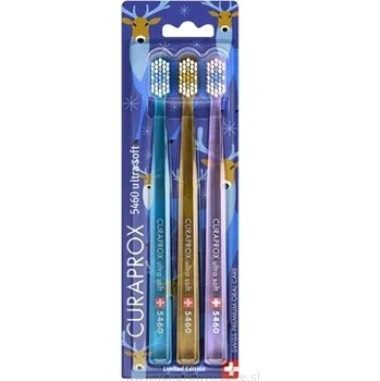 Zubní kartáček Curaden International AG CURAPROX CS 5460 Ultrasoft Sobia Edition zubní kartáčky (2+1 zdarma), 3 ks