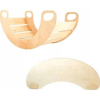 Dětská houpačka Houpačka dřevěné Sunny dřevo + stolek