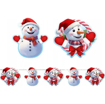 Girlanda Sněhuláky 300x16cm