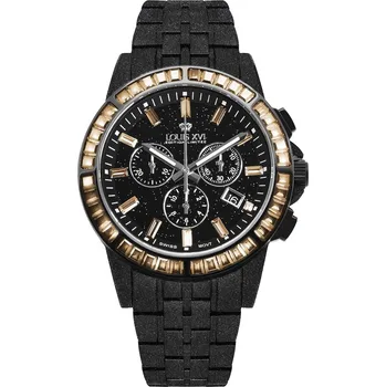 Hodinky Louis XVI LXVI1183 Majeste Frosted Iced Out 43mm 10ATM