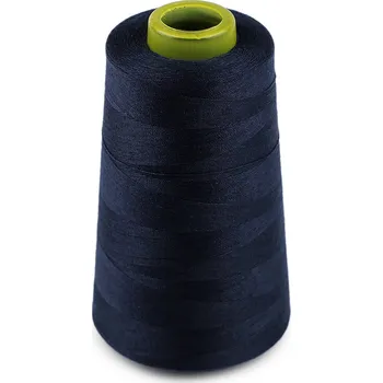Nit Polyesterové nitě pro overlocky i klasické šití návin 3000 yards PES 40S/2, velké, 20 (696) modrá berlínská