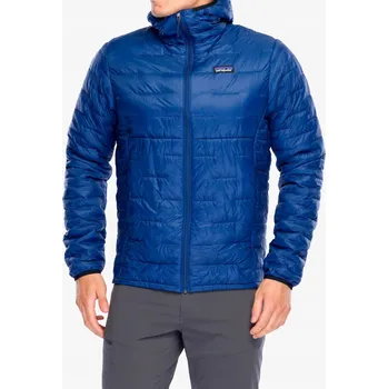 Zateplená bunda Patagonia Micro Puff Hoody - clement blue XL