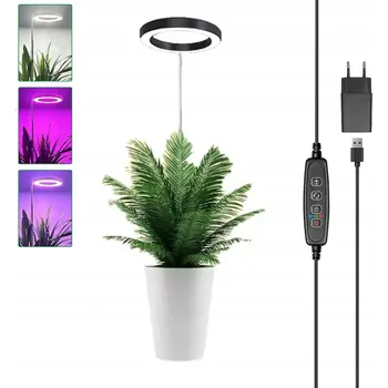 Osvětlení pro růst rostliny GROW RING