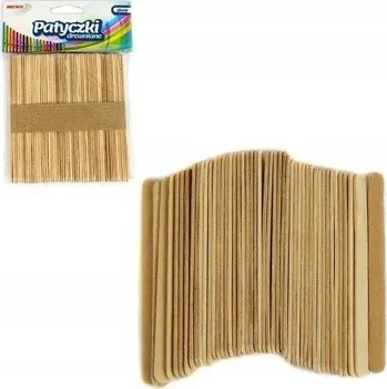 Vánoční dekorace Dřívka natur 17,8 cm 80 ks