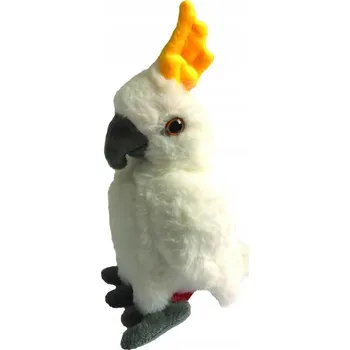 plyšák KAKADU BÍLÁ 21 CM BEPPE PLYŠOVÁ HRAČKA 13741 +