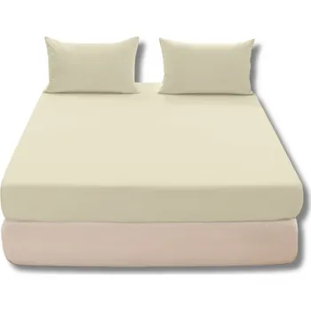 Prostěradlo Prostěradlo jersey 160x200+25 béžové s gumou