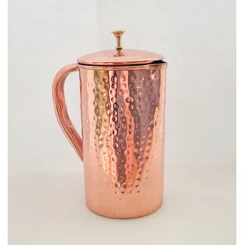 Měděná konvice 1,00 l oranžová kovová