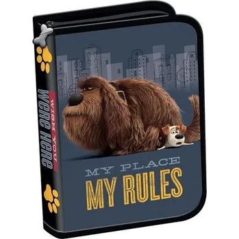 Penál Mjski PETS for BOY penál 1zip 2kl AKCE