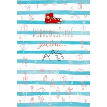 ALBI Přání s broží - Teniska