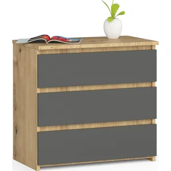 Komoda MOB Komoda Akord Cleania CL3 (dub artisan + šedá)