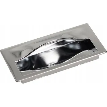 Nábytkové kování Zapuštěná Nábytková úchytka GAMET MD15-096-G4 CHROM