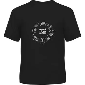 Pánské tričko ALBI Pánské tričko - Nejlepší táta ve vesmíru, vel. XXL