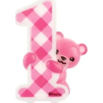 Dortová svíčka GD Svíčky dortové VL 1 HB Medvidek