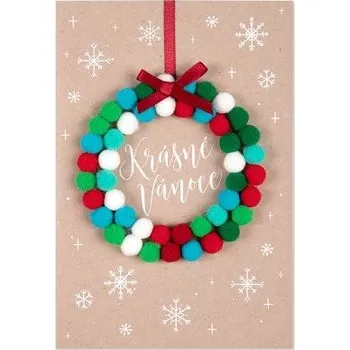 Věnec ALBI Věnec z bambulek