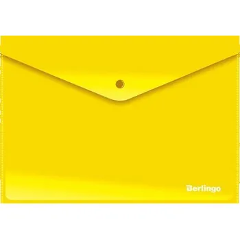 Obálka BERLINGO obálka A4 PP druk opal yellow