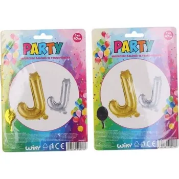 Balónek W-Balónek nafuk. písmeno J