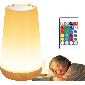 Lampička Noční lampa LED do ložnice bezdrátová USB s regulací jasu
