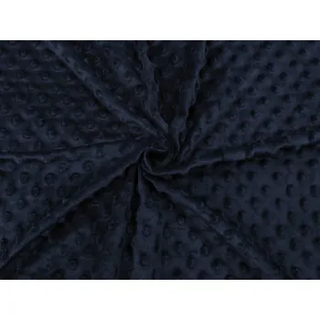 Minky s 3D puntíky SAN, střední, 17 (153) modrá pařížská