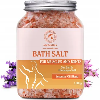 Koupelová sůl AROMATIKA MUSKULATURA Sůl Do Koupele 1300 g s esenciálními oleji