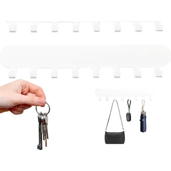 Věšák Stojanový věšák kovový Bedee bílý