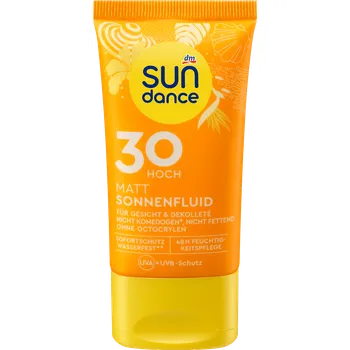 Opalování SUNDANCE fluid na opalování matující OF30