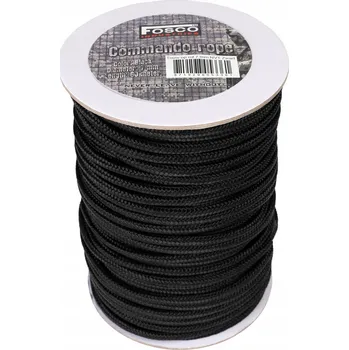 Lany Fosco Šňůra 7 mm Černá