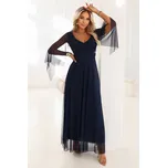 Dámské šaty NUMOCO 655-3 TMAVĚ MODRÁ unisize