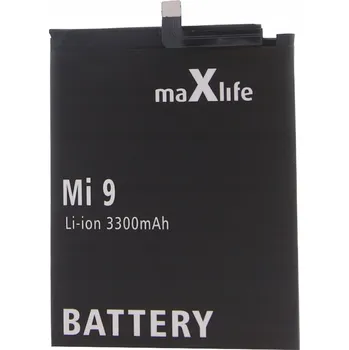 Baterie pro mobilní telefon Baterie Maxlife pro Xiaomi Mi 9 BM3L 3300mAh