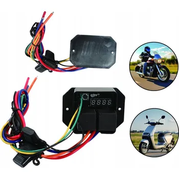 Ventilátor topení a klimatizace Sada spínače ventilátoru motocyklu s digitální regulací teploty