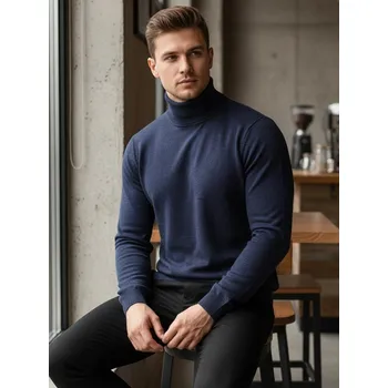 Pánský svetr Pánský svetr DSTREET MODRÁ XXL