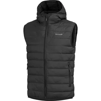 Pánská vesta Vesta PENTAGON AURORA 2.0 PUFFER HOODED VEST K04011-2.0 BLACK L