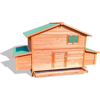 kurník Dřevěný kurník a husník TORONTO MAXI, 1910x1100x885 mm