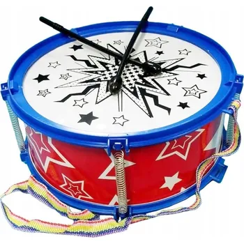 Hudební nástroj pro děti BUBÍNEK S PALIČKAMI HUDEBNÍ NÁSTROJ VIRBL HRAČKA PRO DĚTI