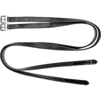 Vybavení pro koně WALDHAUSEN Řemeny třmenové Crocodile X-Line Waldhausen, různé délky, černé Délka: 140 cm