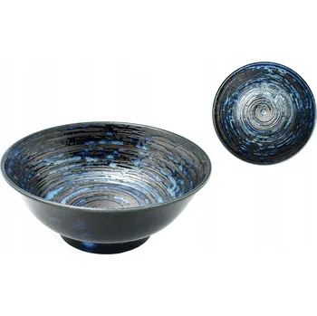 Miska na ramen Edo Uzu 22 cm modrá