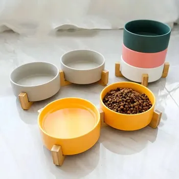 Miska pro psa MISKA PRO PSA KOČKU DVOJITÁ KERAMICKÁ 2 x 400 ml