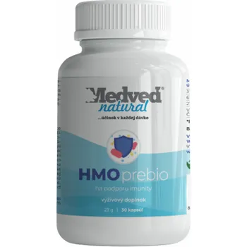 Medveď Medvěd natural HMO prebio 30 kapslí