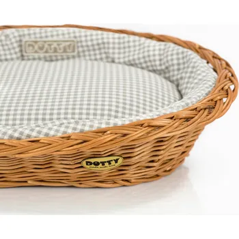 Pelíšek pro psa DOTTY pelíšek pro psa béžový 55 cm x 43 cm